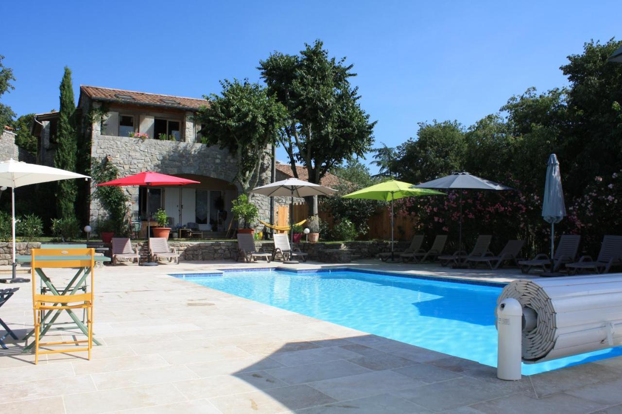 Gites Domaine De La Barnerie Saint Alban Auriolles Exterior photo